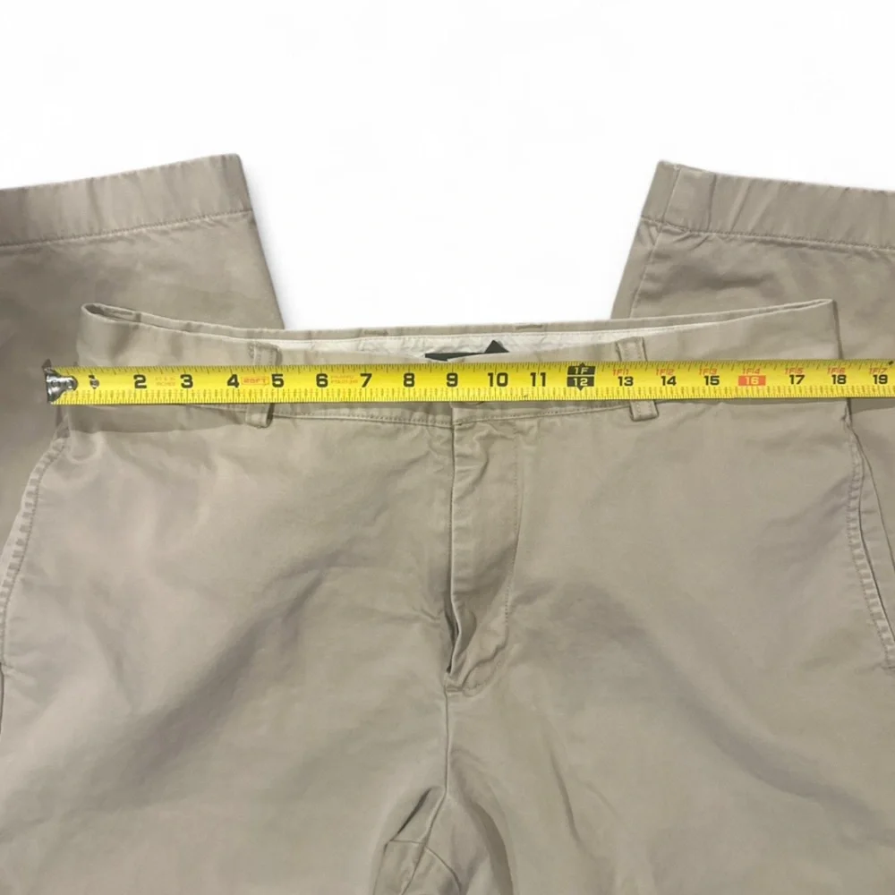 J.Crew Cotton Khaki Men’s Straight‑Leg Pants Size W36 x L30